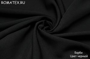 Ткань барби цвет чёрный